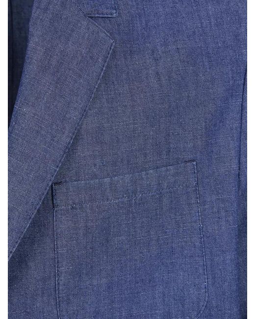 Boglioli Blue Denim Jacket for men