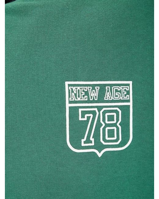 Golden Goose Deluxe Brand Green Reversible Hoodie for men