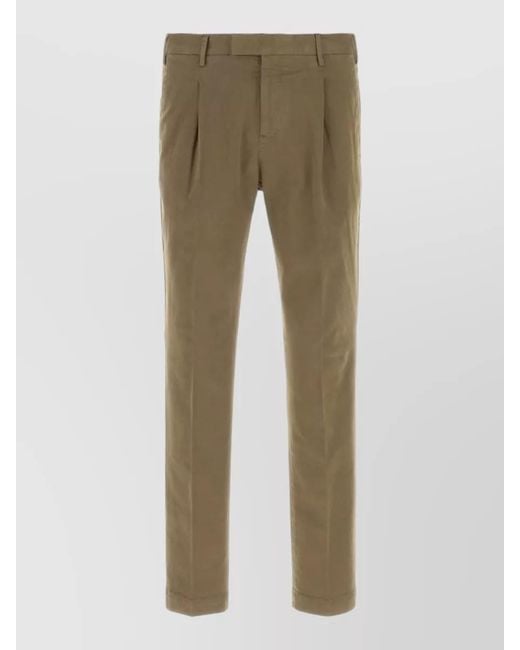 PT Torino Natural Stretch Cotton Slim Pants Mid Rise for men