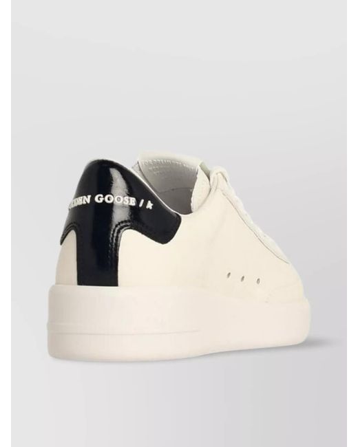 Golden Goose Deluxe Brand Natural Leather Low-Top Sneakers