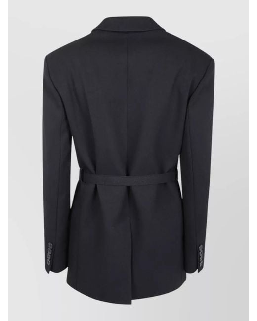 DR. HOPE Blue Belted Blazer