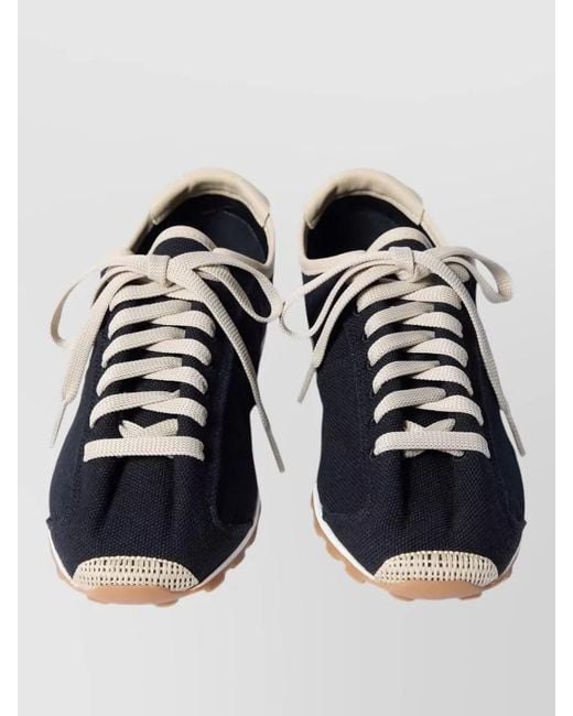 Jacquemus Black Low Top Lace Up Everyday Shoe for men