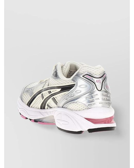 Asics Metallic Mesh Low-Top Sneakers