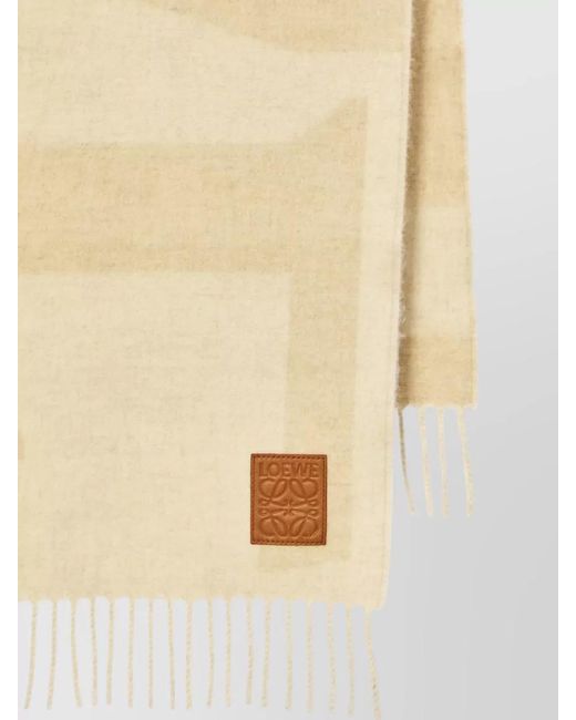 Loewe Natural Cashmere Scarf for men