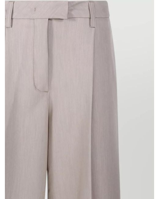 Thelatest White Wide-Leg Trousers