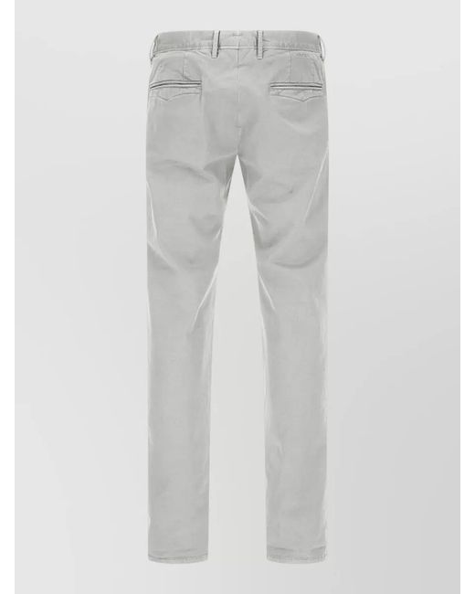 Incotex Gray Chino Trousers for men