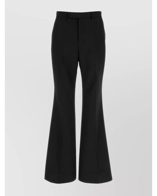 Valentino Garavani Black Tailored Trousers for men