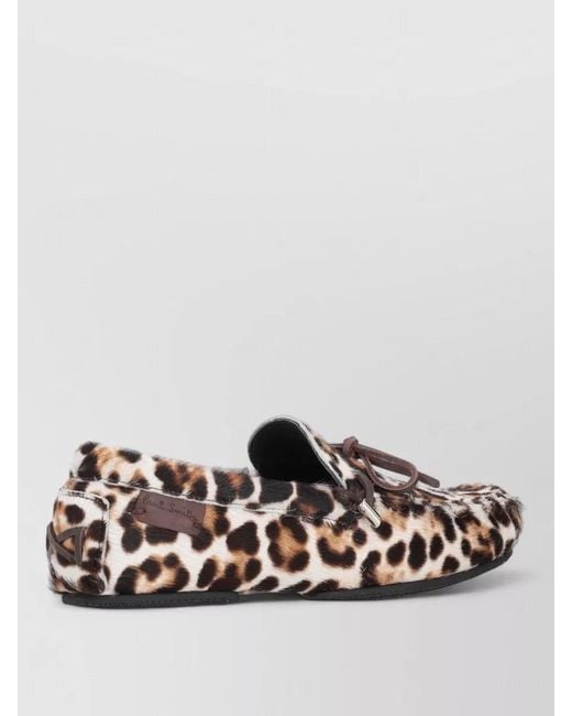 Paul Smith Multicolor Loafers Sonna Leopard Print Bow