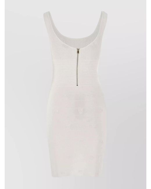 Pinko White Mini Dress