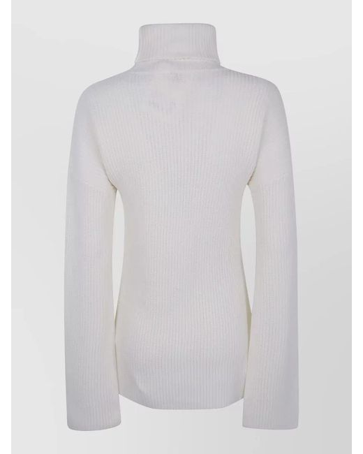 Totême White Wool Jumper
