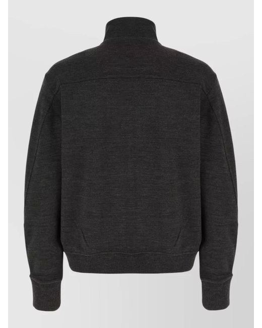 Givenchy Black Wool Bomber Jacket for men