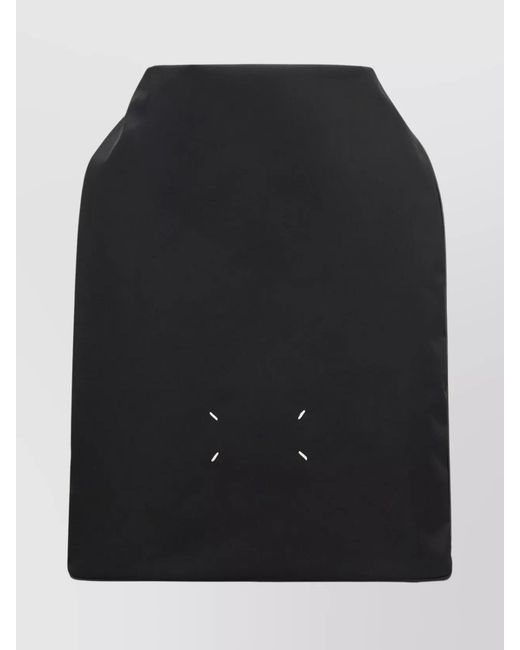 Maison Margiela Black Technical Fabric Backpack for men