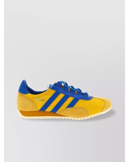 Adidas Originals Blue Textile Low-Top Sneakers for men