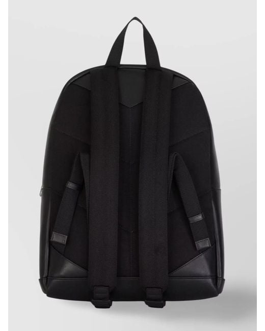 Jimmy Choo Black Leather Backpack for men