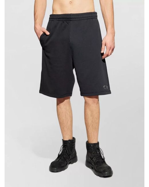 DIESEL Gray Bermuda Shorts for men