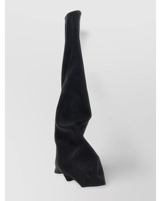 Rick Owens Black Fetish Boots