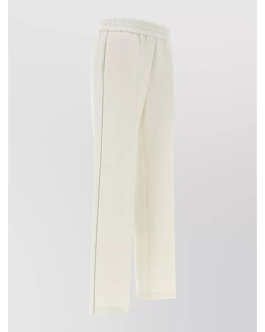 Peserico White Track Pants