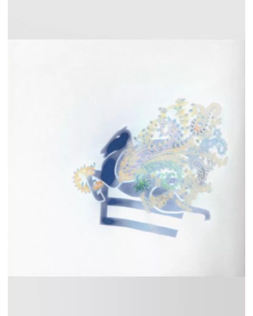 Etro White Embroidered Logo Cotton T-Shirt