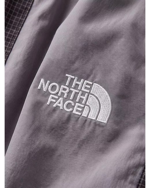 The North Face Purple Tailored Bermuda Shorts Belt Loops Side Panels for men