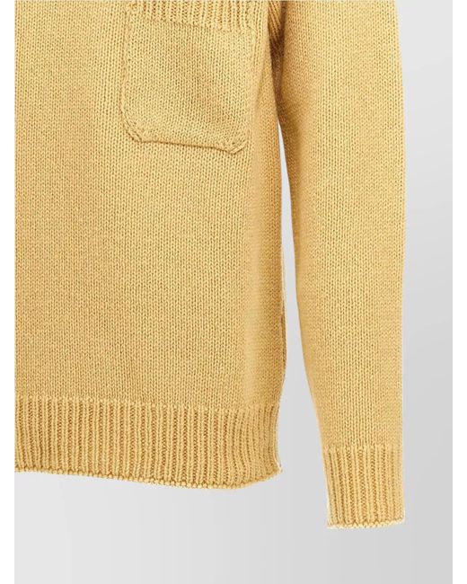Marni Yellow Wool Jumper for men