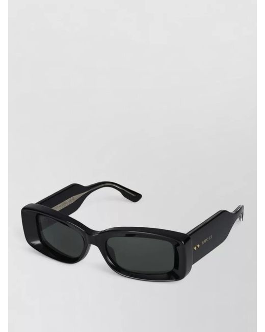 Gucci Black Sunglasses Gg1528S Rectangular Frame Dark Lenses