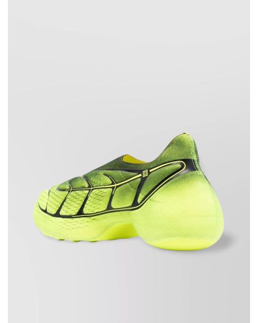 Givenchy Yellow Gradient-Effect Slip-On Sneakers for men