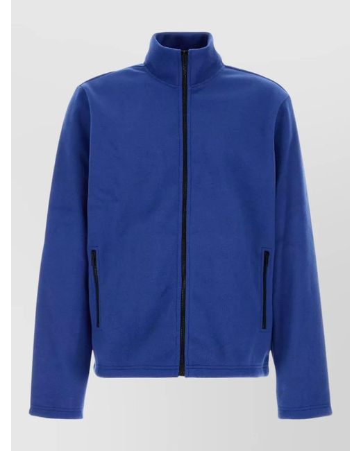 GIMAGUAS Blue Pile Jacket for men