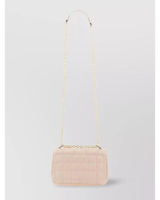 Quilted Puffer Tote Bag For Women - Large Handbag With Detachable Strap (16.5x11.5x5 In)
