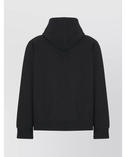 Ralph Lauren Black Cotton-Blend Zip-Up Hoodie for men