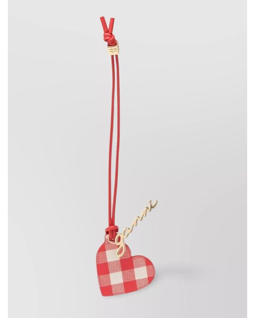 Ganni White Heart Shaped Mirror Bou