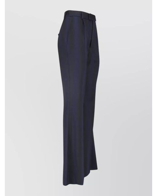Vivienne Westwood Blue Straight-Leg Suit Trousers