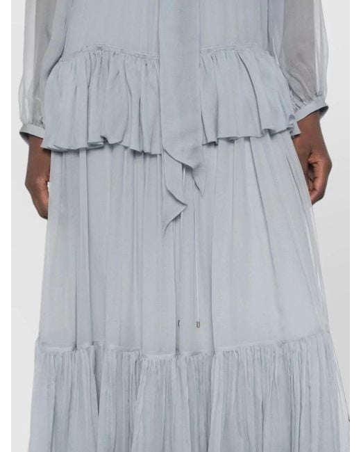 Chloé Blue Maxi Dress