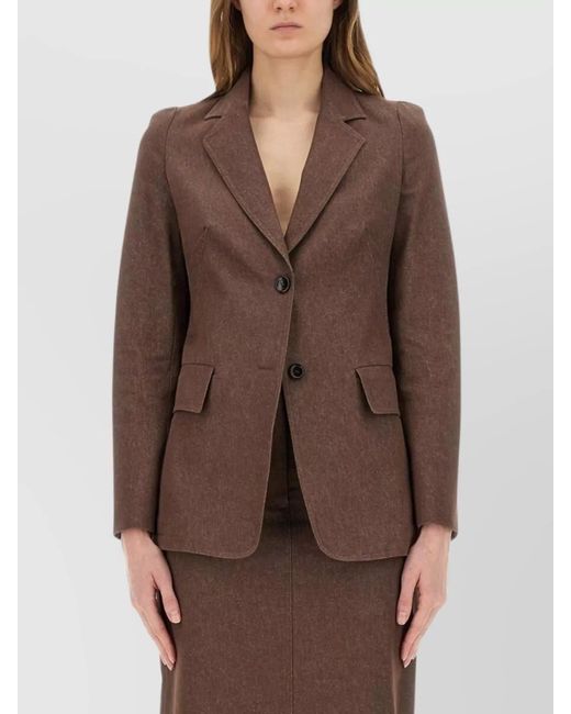 Max Mara Brown "Ambush" Jacket