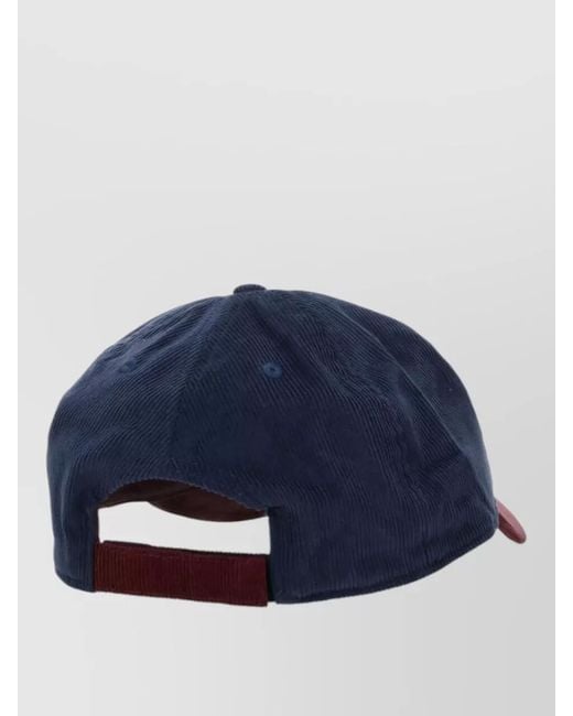 Autry Blue Casual Cap Curved Brim Two Tone Design