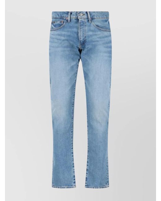 Polo Ralph Lauren Blue Straight-Leg Trousers for men