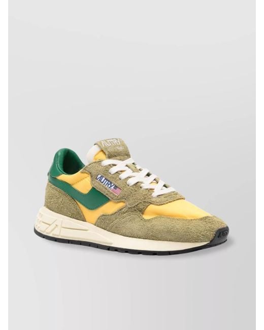 Autry Metallic Low Top Sneakers