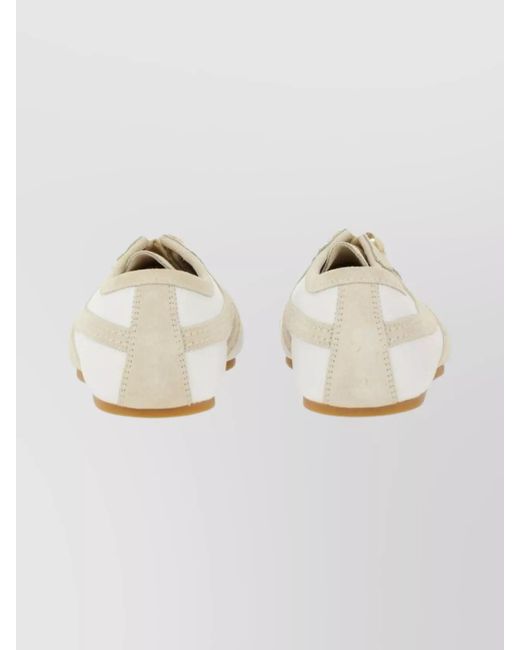 Dries Van Noten Metallic Leather Low-Top Sneakers for men