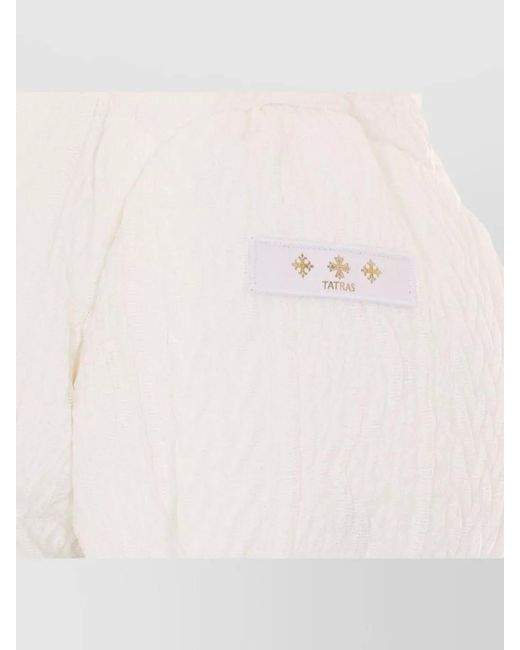 Tatras Natural Quilted Hooded Down Coat