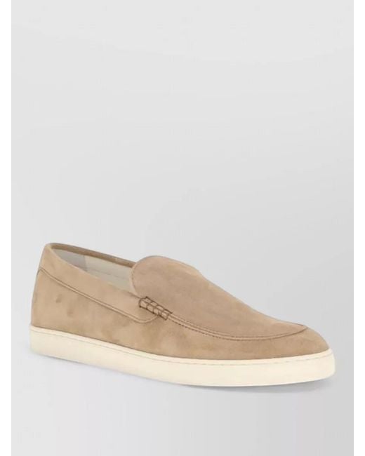 Brunello Cucinelli Natural Rubber Slip-On Loafers for men