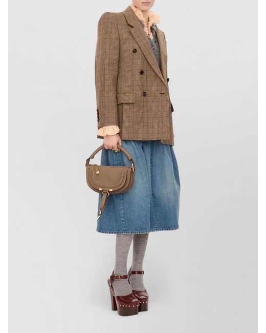 Chloé Multicolor Marcie Mini Leather Shoulder Bag