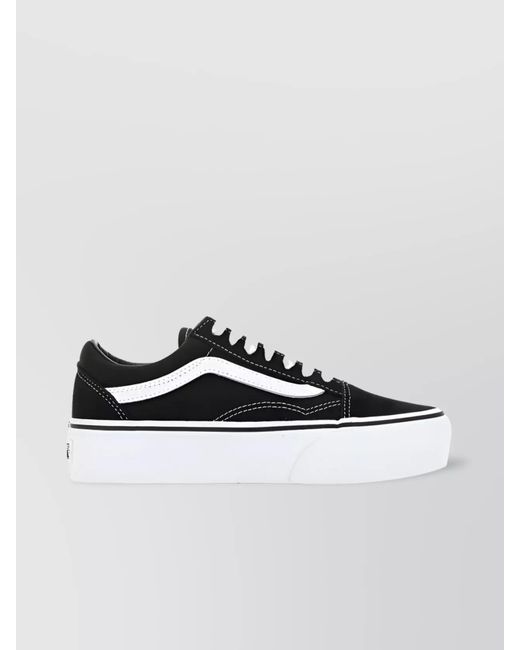 Vans Metallic Fabric Platform Sneakers