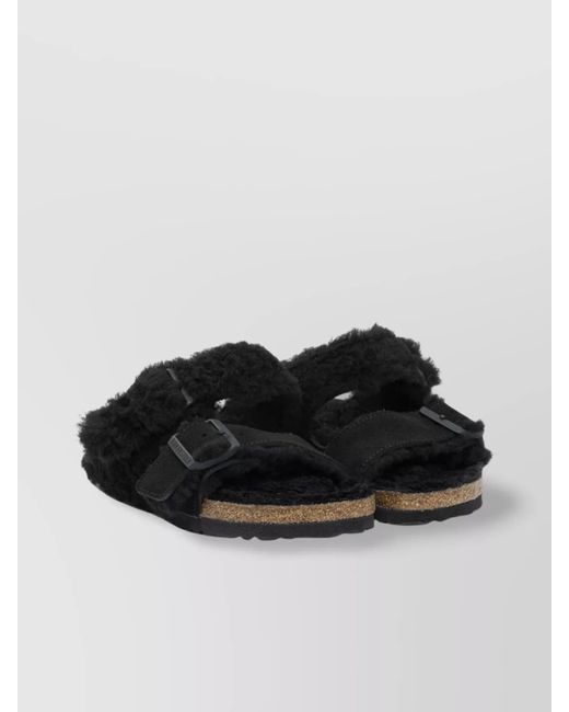 Birkenstock Black Leather Sandals