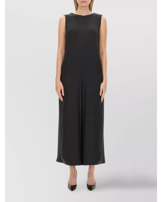 Max Mara Black Sleeveless Jumpsuit