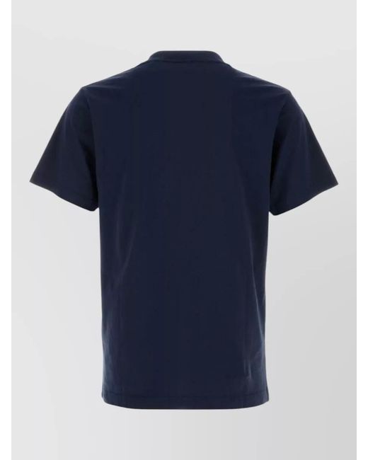 Sporty & Rich Blue Cotton T-Shirt for men