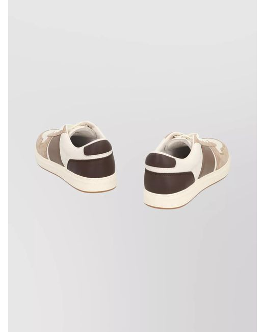 Hogan Natural Leather Low-Top Sneakers for men