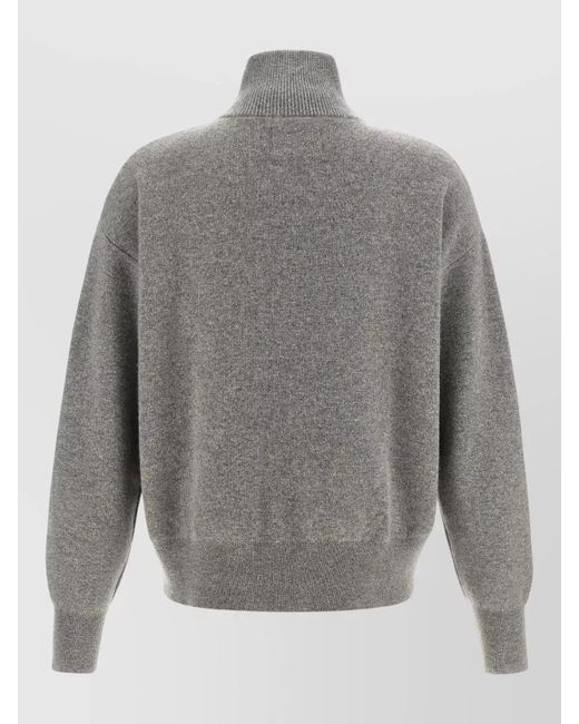 Extreme Cashmere Gray N°319 Xtra Out High Neck Cardigan for men
