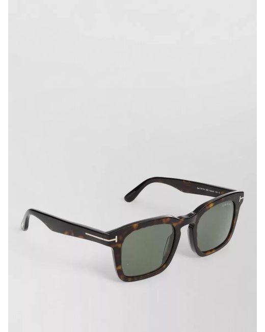 Tom Ford Green Square Sunglasses Ft0751 52N 22 145