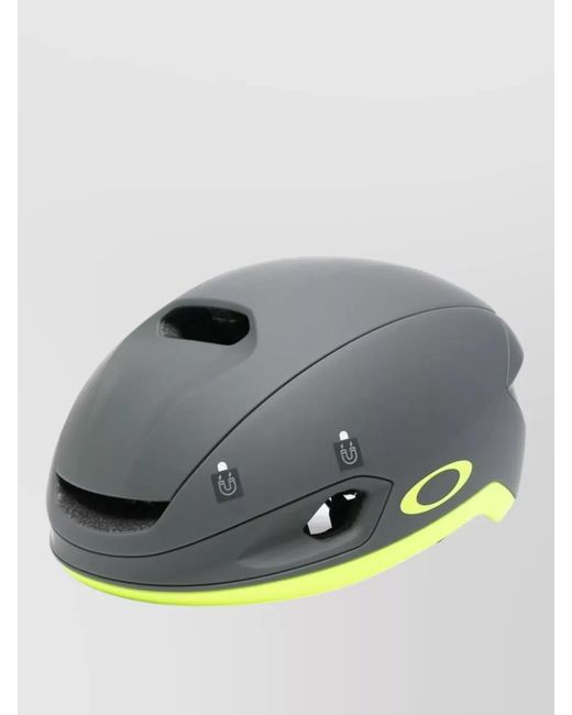 Oakley Gray Performance Cap Adjustable Aerodynamic Contrast Trim