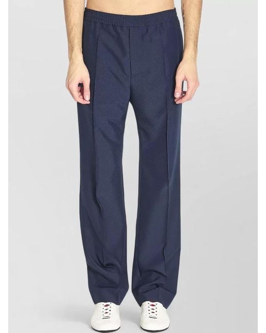 Gucci Blue Sport Trousers for men