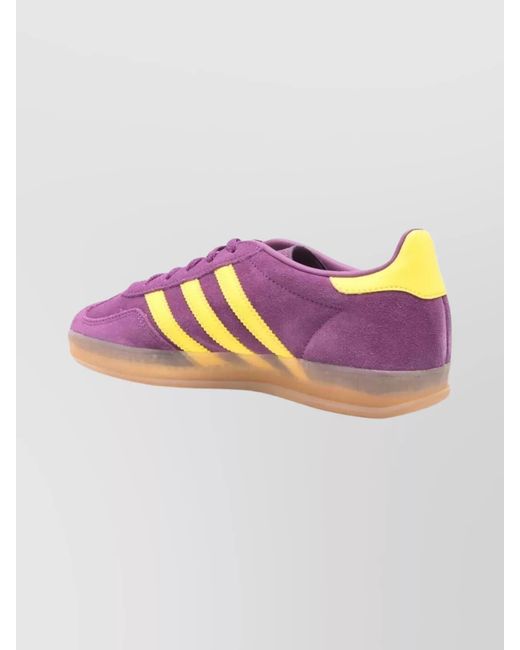Adidas Pink Leather Low-Top Sneakers